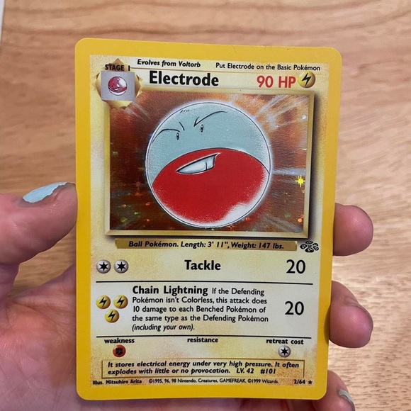 Pokemon Accessories Electrode Jungle Pokmon Card Poshmark